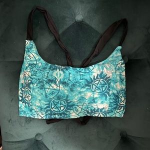 Supernatural swim top